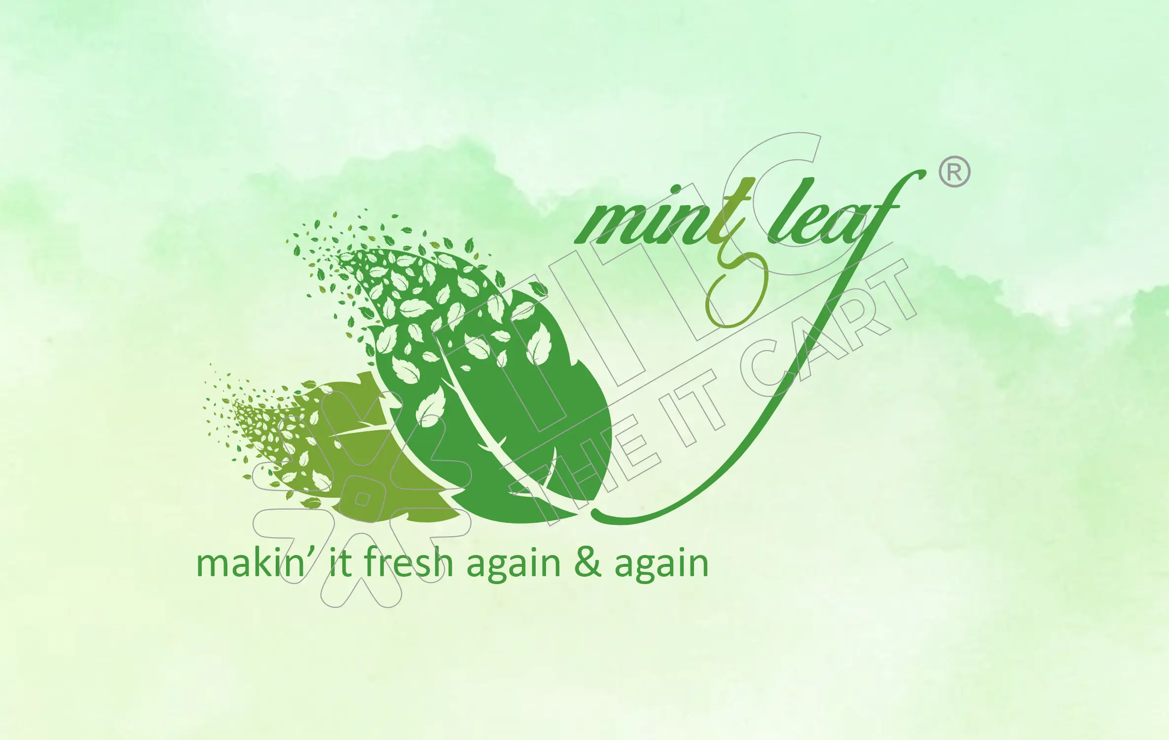 Mint Leaf Logo Portfolio by The IT Cart Canada