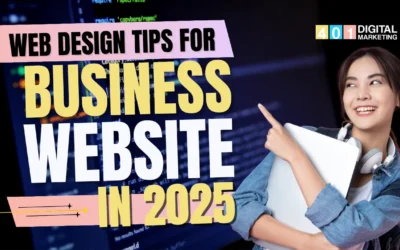 Web Design Tips for Business Websites in 2025