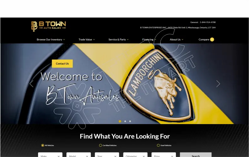 B Town Auto Sales Digital Marketing