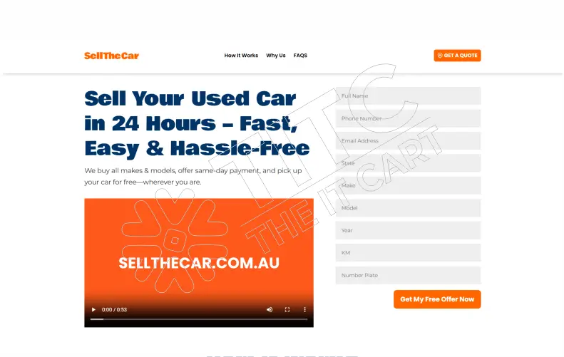 Sell The Car Australia Digital Marketing
