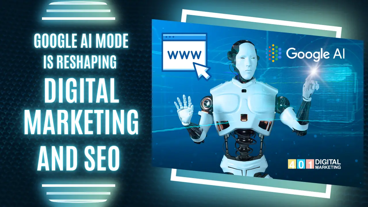 Google AI Mode is reshaping digital marketing and SEO with advanced strategies by Digital Marketing 401 Mississauga.