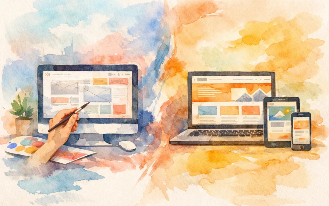 Custom Website vs Template Website Compared