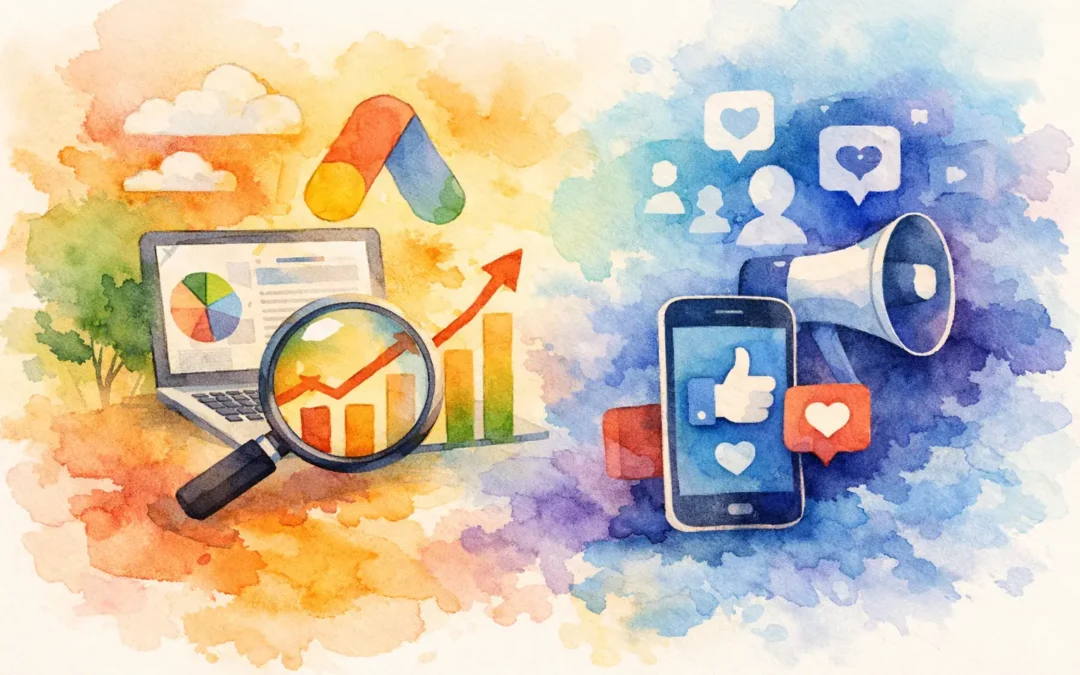 Google Ads vs Facebook Ads for More Leads