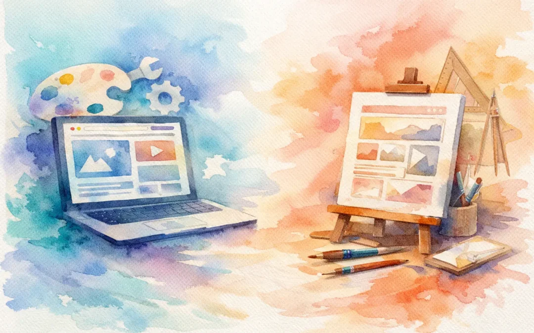 Website Builder vs Custom Design for Growth